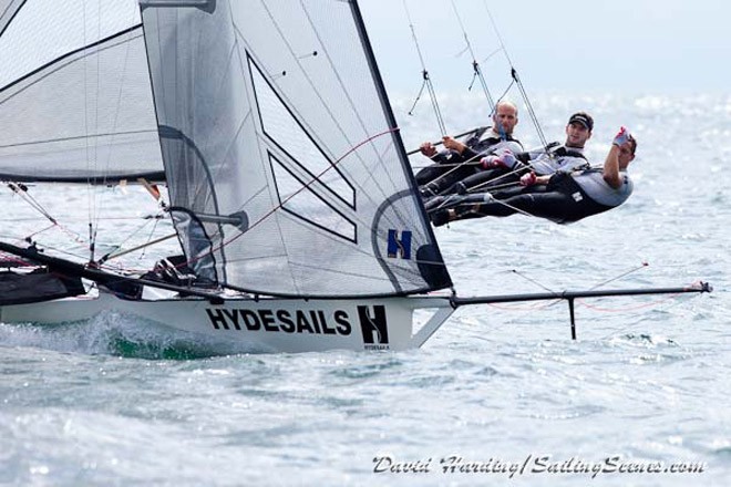 UK 18ft Skiff Grand Prix 2012 Round 3  © Dave Harding http://www.sailingscenes.co.uk